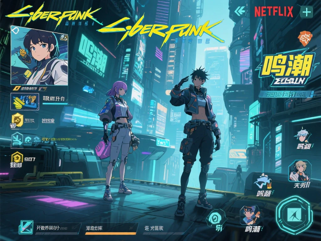 《鸣潮》携手CDPR，震撼联动《赛博朋克：边缘行者》即将上线！