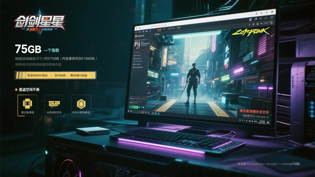 《剑星》PC版硬件需求揭晓：最低 GTX 1060，硬盘空间需75GB！
