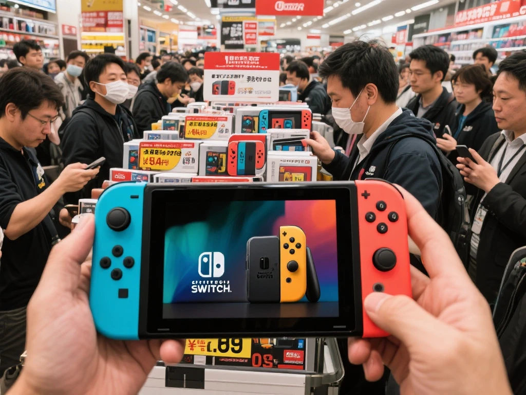 日本商场为Switch 2发售集思广益 网友热议防黄牛妙招
