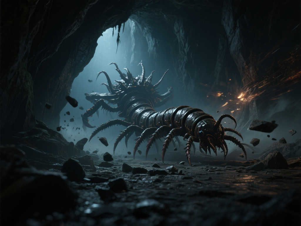 《明末 渊虚之羽》全新实机画面:激斗巨型蚰蜒Boss 《明末 渊虚之羽》全新实机画面:激斗巨型蚰蜒Boss